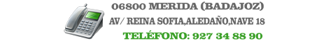 LA UNION EXTREMADURA BANNER CONTACTO